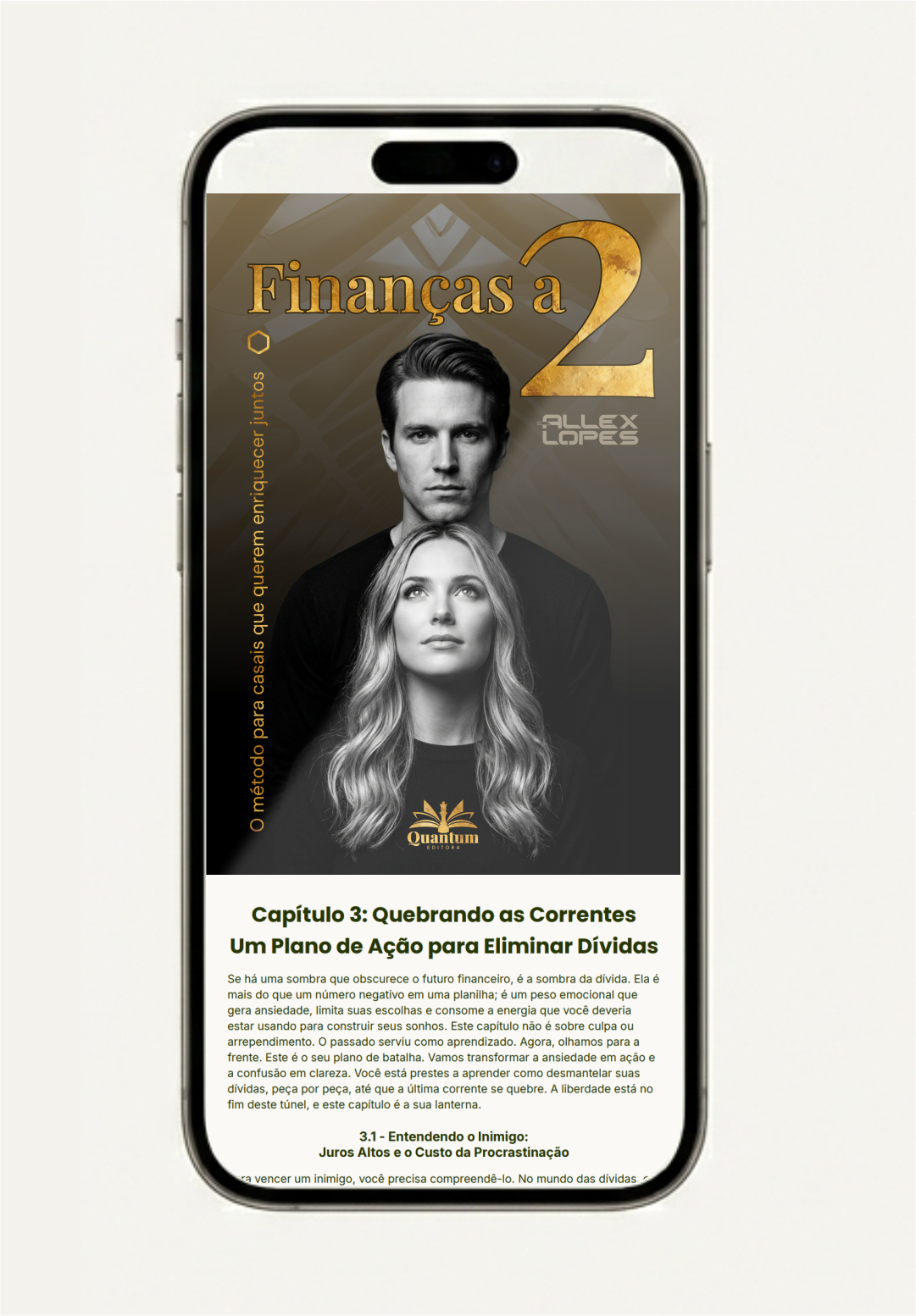 Finanças a 2 — visualização interna